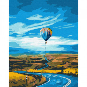 Картина по номерам "Путь на верх" Идейка KHO2855 40х50 см (Разные цвета)