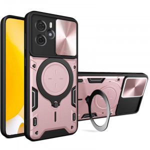 Ударопрочный чехол Bracket case with Magnetic для Xiaomi Redmi Note 14 4G (Europe version)