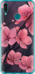 Чехол Пурпурная сакура для Huawei Y9 2019