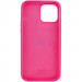 Фото Чохол Silicone Case Full Protective (AA) на Apple iPhone 13 Pro (6.1") (Рожевий / Barbie pink) на vchehle.ua