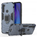 Фото Ударопрочный чехол Transformer Ring for Magnet для Xiaomi Redmi Note 8T (Серый / Metal slate) на vchehle.ua