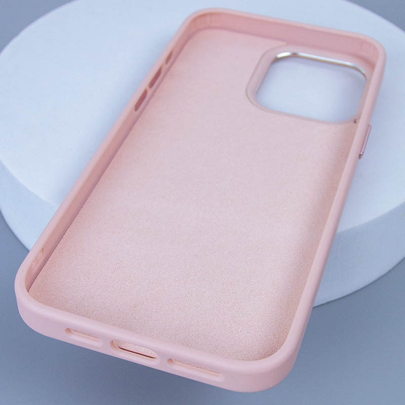 Купити Шкіряний чохол Bonbon Leather Metal Style with Magnetic Safe на Apple iPhone 12 Pro / 12 (6.1") (Рожевий / Light pink) на vchehle.ua