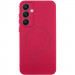 Чехол Silicone Cover Lakshmi Full Camera (AA) with MagFit для Samsung Galaxy S25 (Красный / Rose Red)