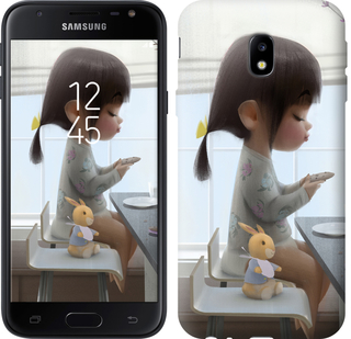 

Чехол Милая девочка с зайчиком для Samsung Galaxy J3 (2017) 636449