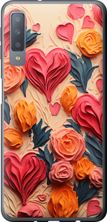 

Чехол Сердечки 3 для Samsung Galaxy A7 (2018) A750F 1645521