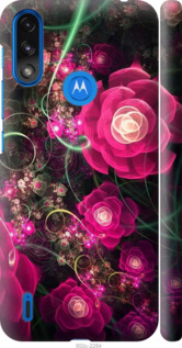 

Чехол Абстрактные цветы 3 для Motorola E7 Power 1625567
