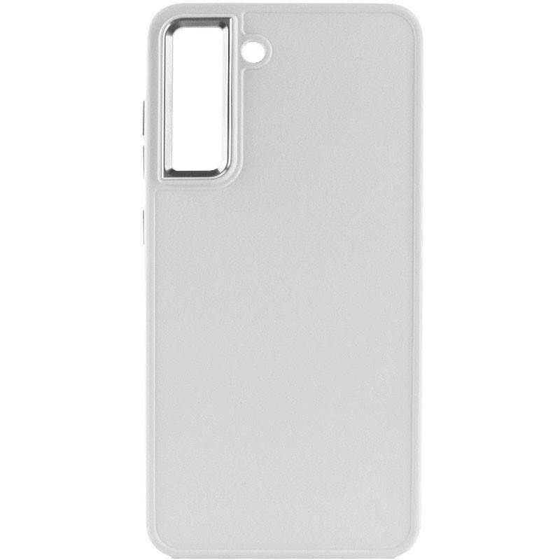 Фото TPU чехол Bonbon Metal Style для Samsung Galaxy S23 (Белый / White) на vchehle.ua