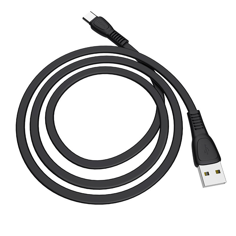 

Дата кабель Hoco X40 Noah USB to Type-C (1m) (Чорний) 784325