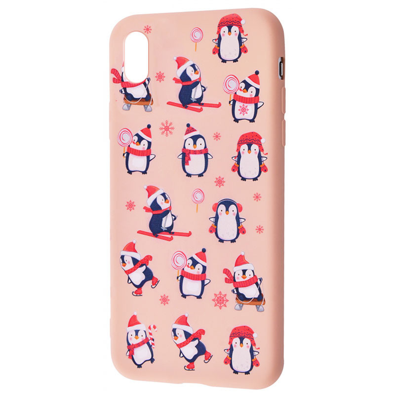 

TPU чохол WAVE Fancy на iPhone XS Max (6.5") (Penguins / Pink sand) 1087541