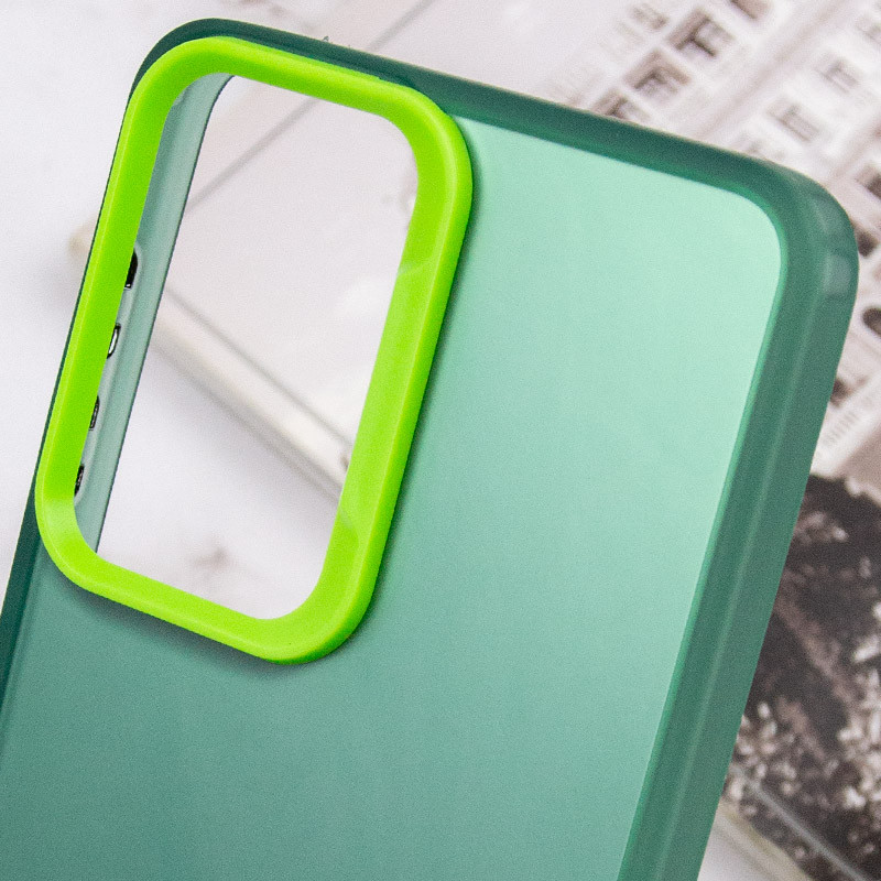 TPU+PC чехол Magic glow with protective edge для Samsung Galaxy A34 5G (Green) в магазине vchehle.ua