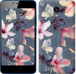 

Чехол Нарисованные цветы для Meizu M5c 596324