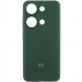 Чохол Silicone Cover Lakshmi Full Camera (AAA) with Logo на Xiaomi Redmi Note 13 Pro 4G (Зелений / Cyprus Green)