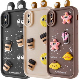 Чехол TPU Toys Case with Ears для iPhone XS (5.8")