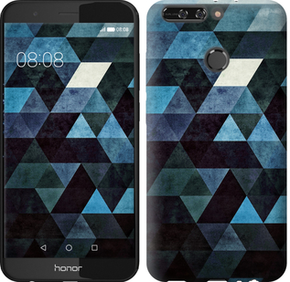 

Чехол Треугольники для Huawei Honor 8 Pro 645816