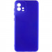 Чехол Silicone Cover Lakshmi Full Camera (A) для Motorola Moto G72 (Синий / Iris)