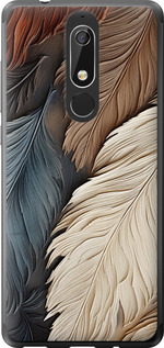 

Чехол Листья в стиле бохо для Nokia 5.1 1629020