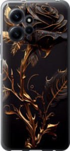Чехол Роза 3 для Xiaomi Redmi Note 12 4G
