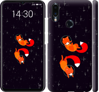 

Чохол Лисички в космосі на Meizu Note 9 870275