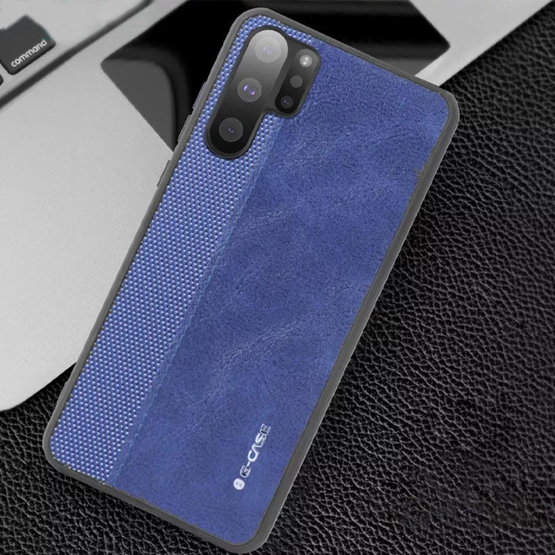 Фото Чехол-накладка G-Case Earl Series для Samsung Galaxy Note 10 (Синий) на vchehle.ua