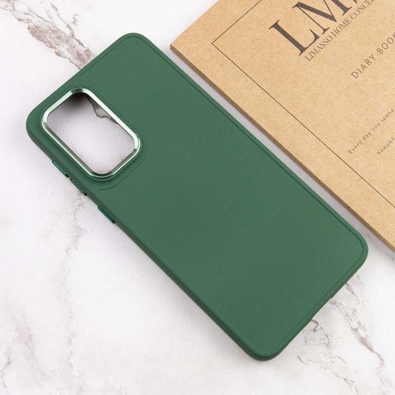 TPU чехол Bonbon Metal Style для Samsung Galaxy A53 5G (Зеленый / Pine green) в магазине vchehle.ua