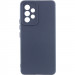 Чехол Silicone Cover Lakshmi Full Camera (AA) для Samsung Galaxy A32 4G (Синий / Midnight Blue)