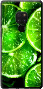 Чехол Зелёные дольки лимона для Huawei Mate 20