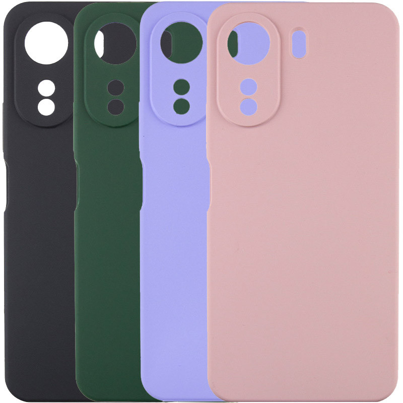 Чехол Silicone Cover Lakshmi Full Camera (AAA) для Xiaomi Redmi 13C / Poco C65