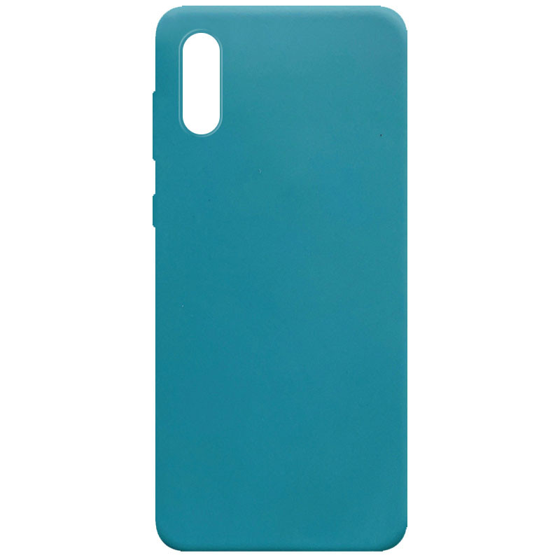

Силіконовий чохол Candy на Samsung Galaxy A02 (Синій / Powder Blue) 1114443