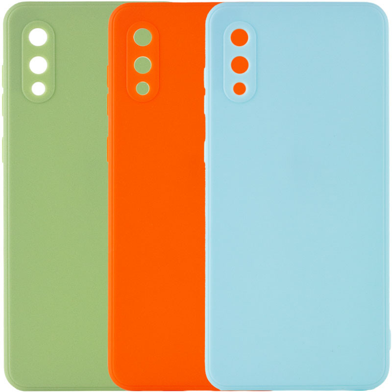 Силиконовый чехол Candy Full Camera для Samsung Galaxy A02