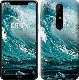 

Чохол Морська хвиля на Nokia 5.1 Plus 879554