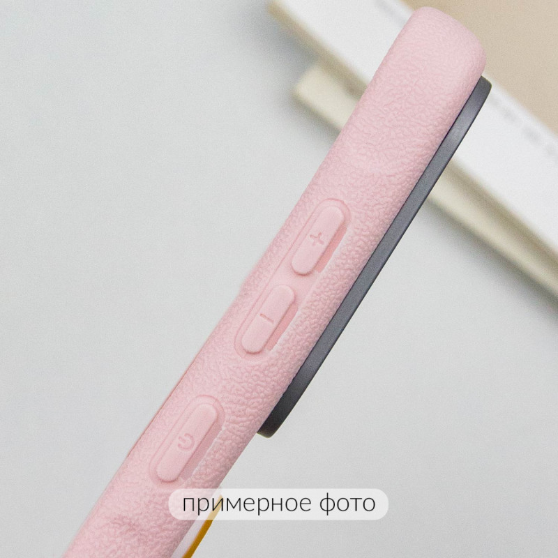 Фото Чехол TPU Leather Toys для Xiaomi Redmi Note 13 Pro 4G / Poco M6 Pro 4G (Coffee / Pink) в магазине vchehle.ua