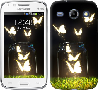 Чехол Бабочки для Samsung Galaxy Core i8262
