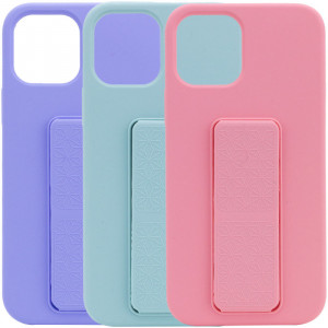 Чехол Silicone Case Hand Holder для Apple iPhone 12 Pro Max (6.7")