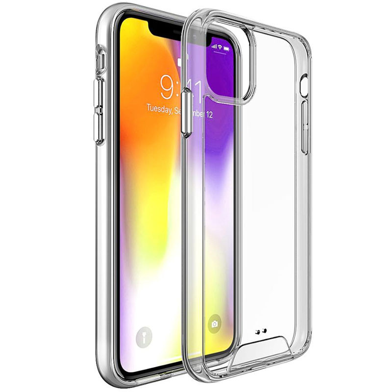 Фото Чохол TPU Space Case transparent на Apple iPhone 11 (6.1") (Прозорий) на vchehle.ua