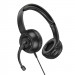 Фото Накладные наушники Hoco W112 Pures (3.5mm/1.8m) (Black) на vchehle.ua