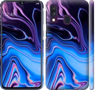 

Чехол Узор воды для Samsung Galaxy A40 2019 A405F 752318