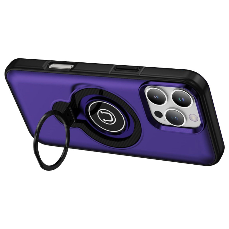 Фото TPU+Textured PC Magnet на Apple iPhone 16 Pro Max (6.9") (Purple) на vchehle.ua