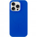 Чохол Silicone Case Full Protective (AA) NO LOGO with Magnetic Safe на Apple iPhone 13 Pro (6.1") (Синій / Capri Blue)