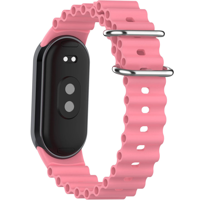 Фото Ремешок Ocean Band для Xiaomi Mi Band 9/8/10 (Розовый / Pink) в магазине vchehle.ua