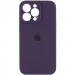 Чохол Silicone Case Full Camera Protective (AA) на Apple iPhone 16 Pro (6.3") (Фіолетовий / Elderberry)