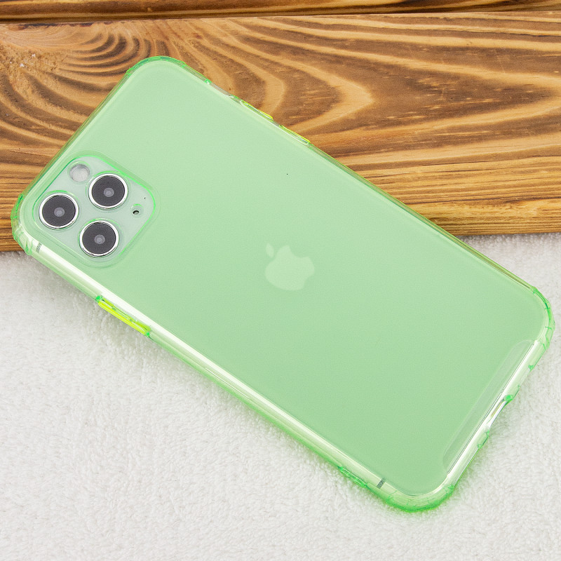 Фото TPU чехол Сolor matte для Apple iPhone 11 Pro Max (6.5") (Салатовый) на vchehle.ua