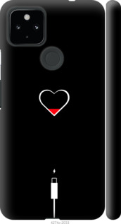 

Чехол Подзарядка сердца для Google Pixel 4A 5G 1427102