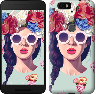 

Чехол Девушка с цветами для Google Pixel 95884