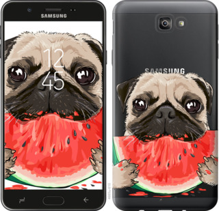 

Чохол Мопс і кавун на Samsung Galaxy J7 Prime 843494