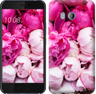 

Чехол Розовые пионы для HTC U11 688444