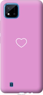Чехол Сердце 2 для Realme C20A
