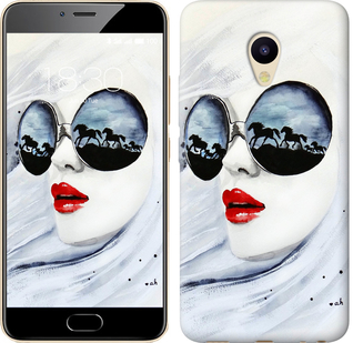 

Чехол Девушка акварелью для Meizu M5s 89928
