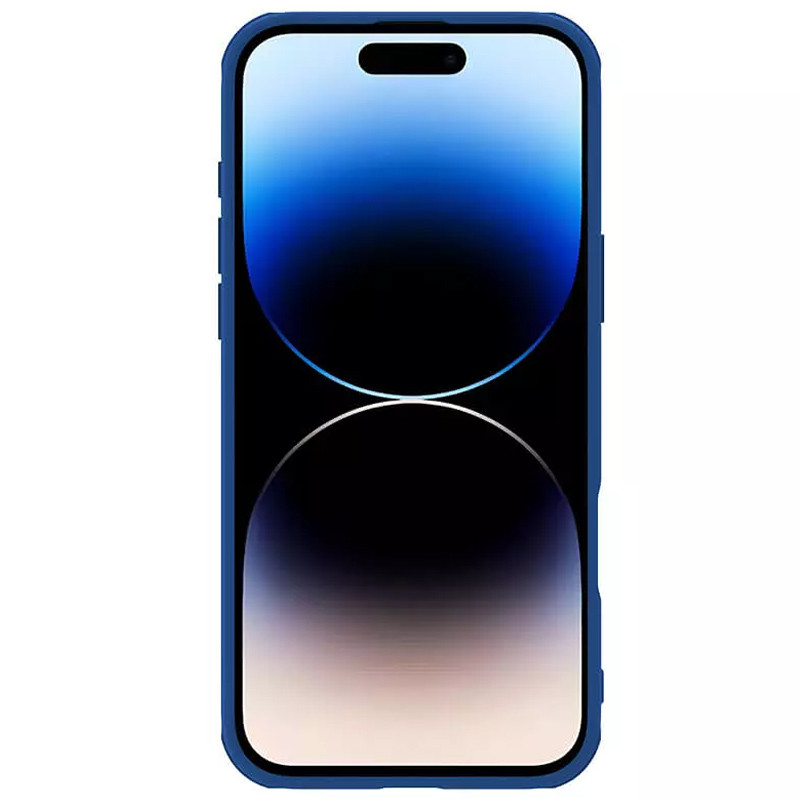 Купить Карбоновая накладка Nillkin CamShield Pro для Apple iPhone 16 (6.1") (Blue) на vchehle.ua