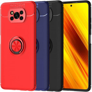 TPU чохол Deen ColorRing під магнітний тримач (opp) для Xiaomi Poco X3 Pro