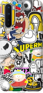 

Чохол Popular logos на OnePlus Nord 1082990
